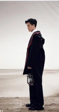 气质男人彭于晏杂志封面写真，成熟野性气场十足