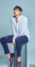韩国男演员李正赫登时尚杂志《bnt》写真图片