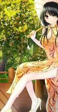 动漫旗袍少女图集，唯美如画般的古典气质