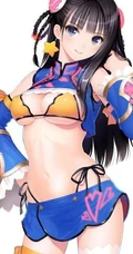 动漫旗袍少女图集，唯美如画般的古典气质