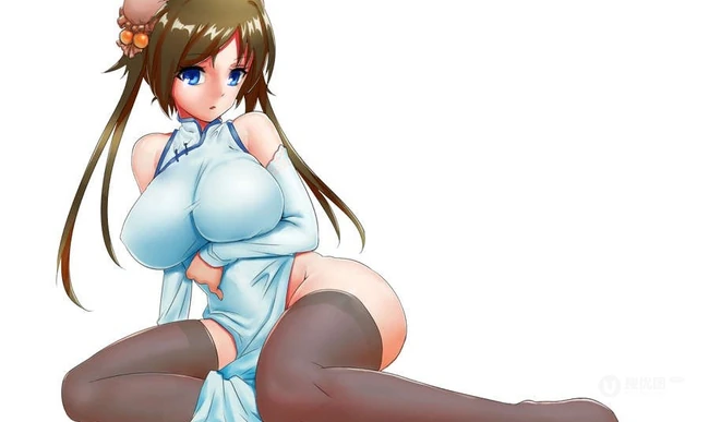 动漫旗袍少女图集，唯美如画般的古典气质