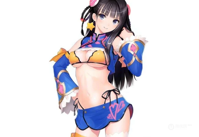 动漫旗袍少女图集，唯美如画般的古典气质