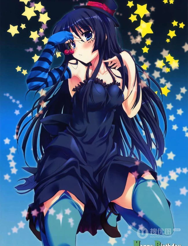二次元美萌短裙少女合集，青春的裙摆正愉快的飘扬