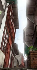 唯美二次元动漫场景图，那些城市背后的小巷场景