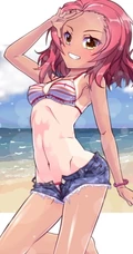 紧身热裤嗨翻天，二次元青春热裤少女图片集