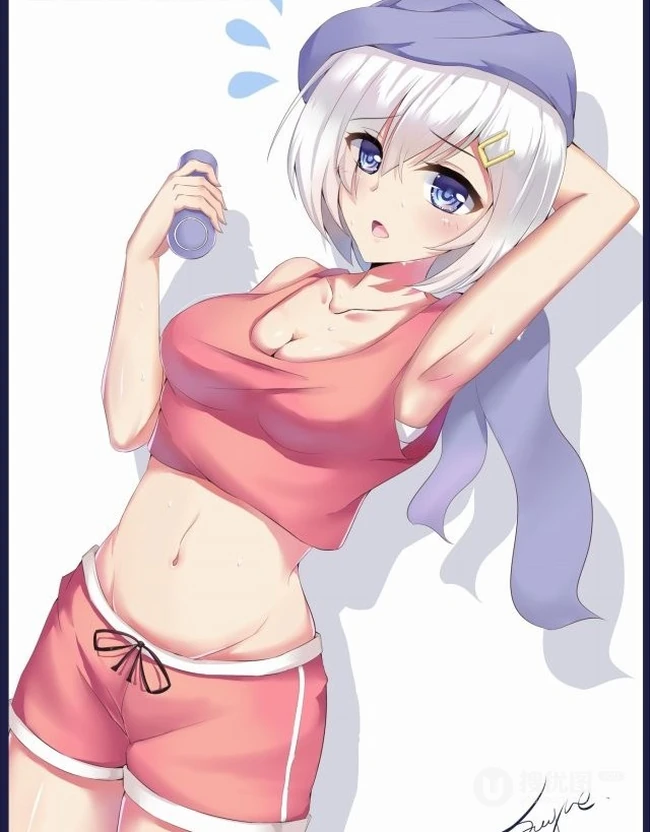 紧身热裤嗨翻天，二次元青春热裤少女图片集