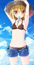 紧身热裤嗨翻天，二次元青春热裤少女图片集