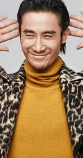 魅力型男奇道酷帅写真大片，背头造型眼神犀利