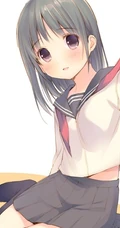 清新加气质的水手服、学生装制服、短裙动漫女生图片
