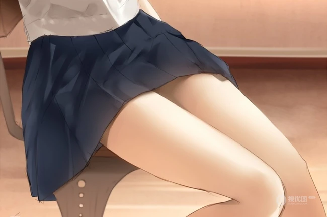 清新加气质的水手服、学生装制服、短裙动漫女生图片