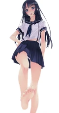 清新加气质的水手服、学生装制服、短裙动漫女生图片
