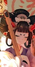 和风元素动漫手游《阴阳师》唯美气质可爱美图图集欣赏
