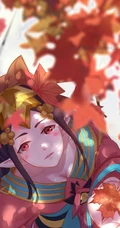 和风元素动漫手游《阴阳师》唯美气质可爱美图图集欣赏