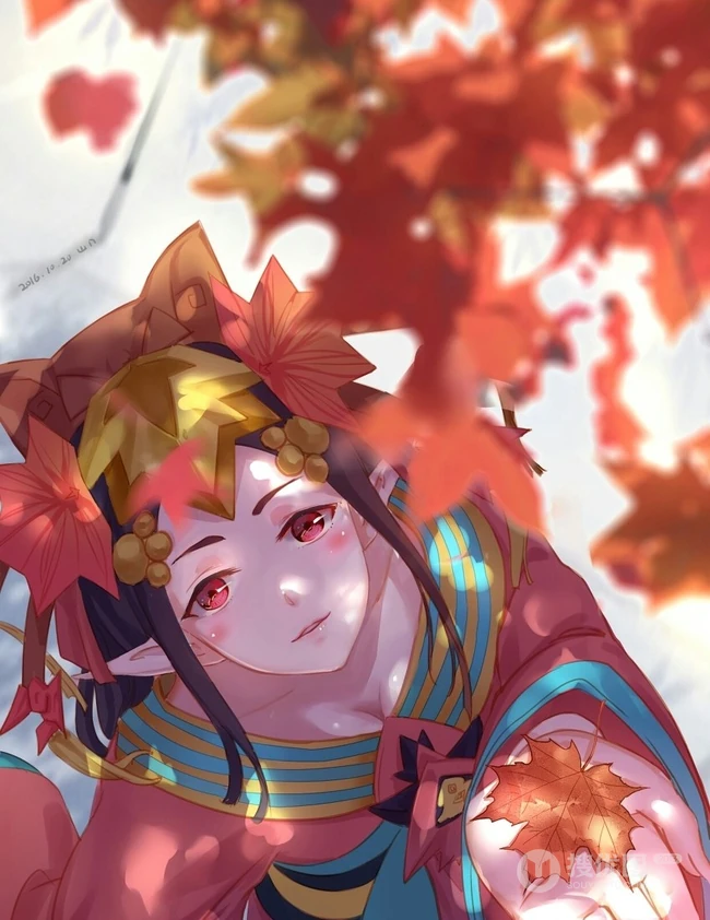 和风元素动漫手游《阴阳师》唯美气质可爱美图图集欣赏