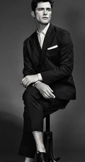 美国男模肖恩&middot;奥普瑞Sean O'pry气质帅气黑白写真照