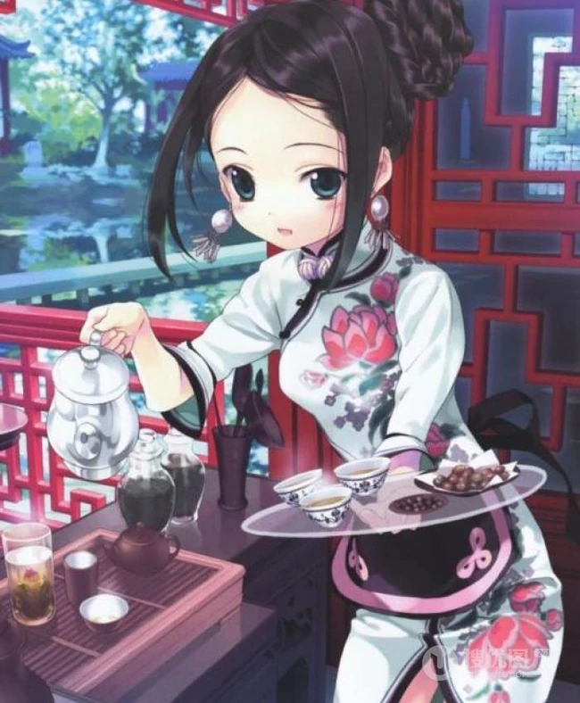 气质唯美动漫旗袍女生图集，国风四溢，喜欢旗袍吗？