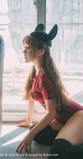 可爱少女七宝唯美室外写真，恬静怡然享受生活