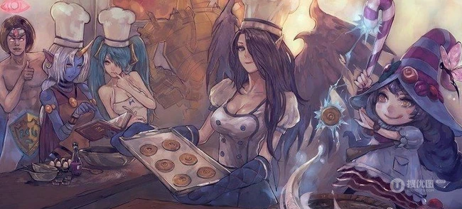 LOL精美画集 有没见过如此邪恶的卡特？