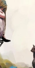 喜欢和猫咪在一起时的时光 唯美插画美图分享