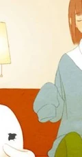喜欢和猫咪在一起时的时光 唯美插画美图分享