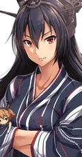 可爱动人穿和服的动漫少女图片