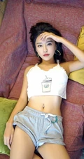 气质时尚嫩模赵艺璇紧身休闲短裤系列写真美图