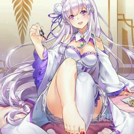 唯美人像类动漫头像，背景如画，美不胜收