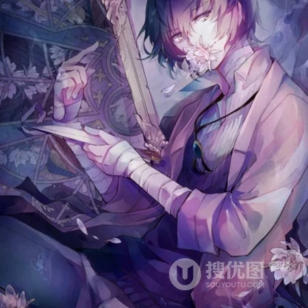 唯美人像类动漫头像，背景如画，美不胜收