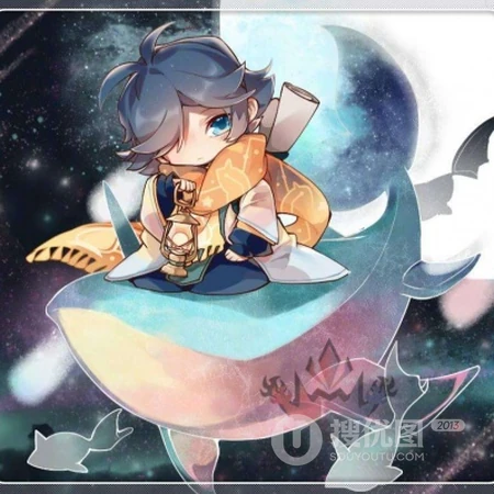 唯美人像类动漫头像，背景如画，美不胜收