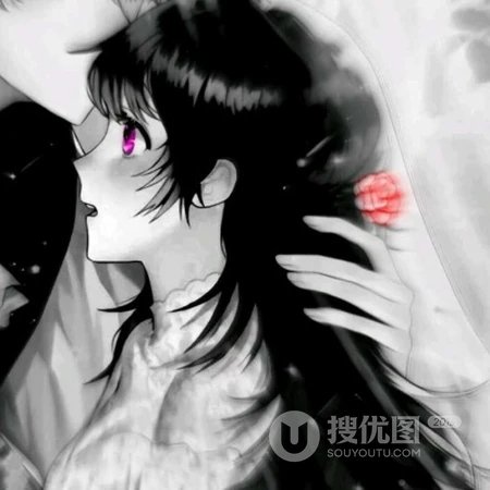 欲把相思说似谁 漫画人物情侣头像图片