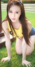 可爱的比卡丘T恤，气质妹子赵小米高清户外写真图集