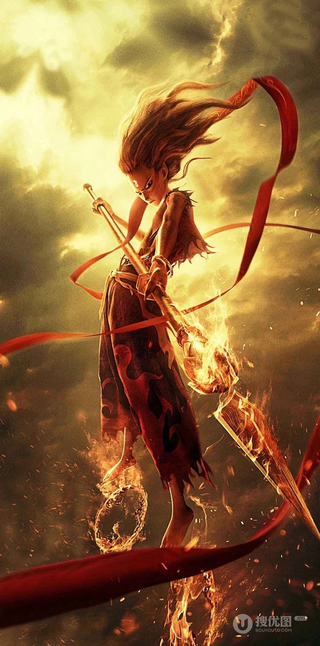最帅的哪吒 动漫哪吒之魔童降世变身后人物图片
