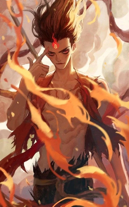 动漫魔童降世哪吒vs敖丙高清美图，可做手机壁纸