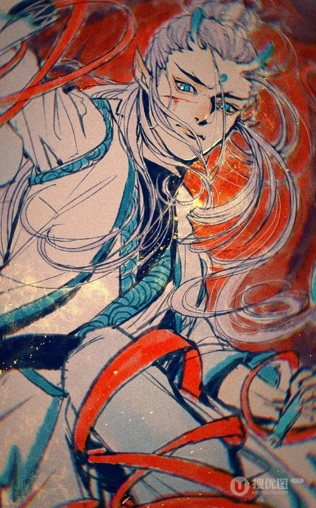 动漫魔童降世哪吒vs敖丙高清美图，可做手机壁纸