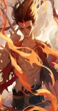 动漫魔童降世哪吒vs敖丙高清美图，可做手机壁纸