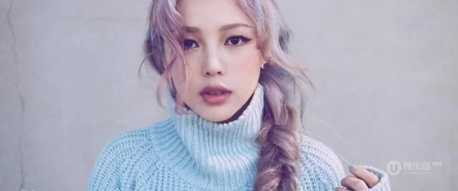 大胆而个性的非主流女生发色图片，多种颜色齐聚一头 第13张