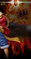 格斗游戏《海贼王：燃烧之血》各路角色人物图集