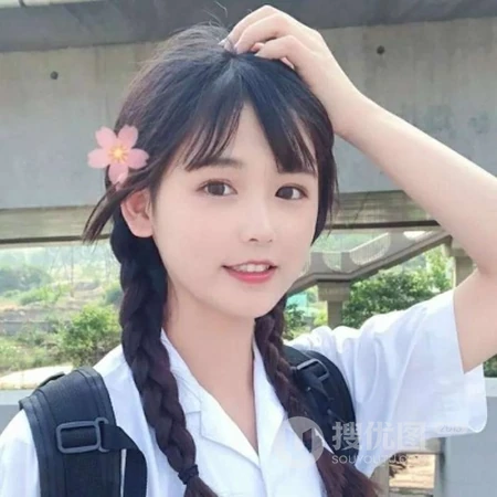 好看的少女户外自拍，或室内照等清新微信头像