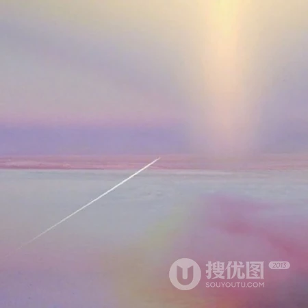 夕阳夕照下的海水，海潮，海边唯美风景微信头像