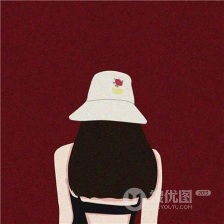 情侣个性卡通一男一女左右分开高清头像大图