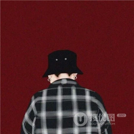 情侣个性卡通一男一女左右分开高清头像大图