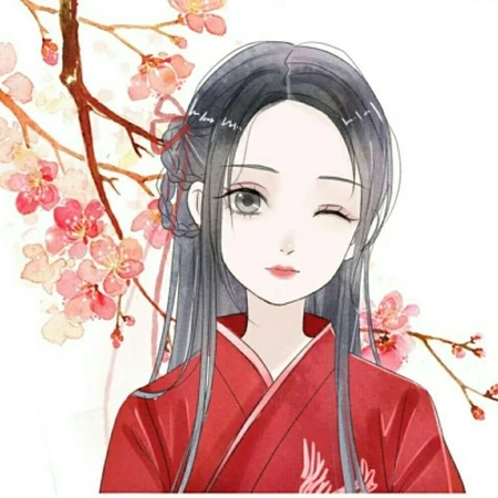 有气质有内涵好看的古风唯美手绘卡通头像