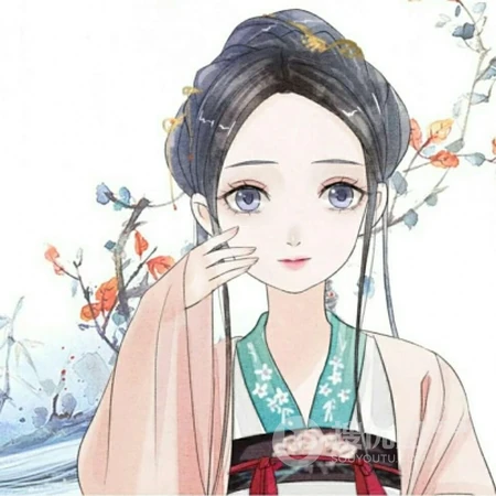 有气质有内涵好看的古风唯美手绘卡通头像