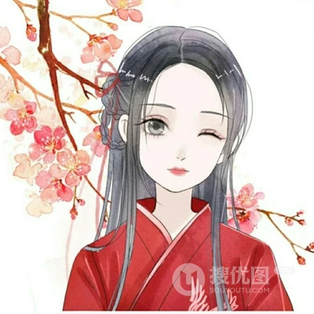 有气质有内涵好看的古风唯美手绘卡通头像