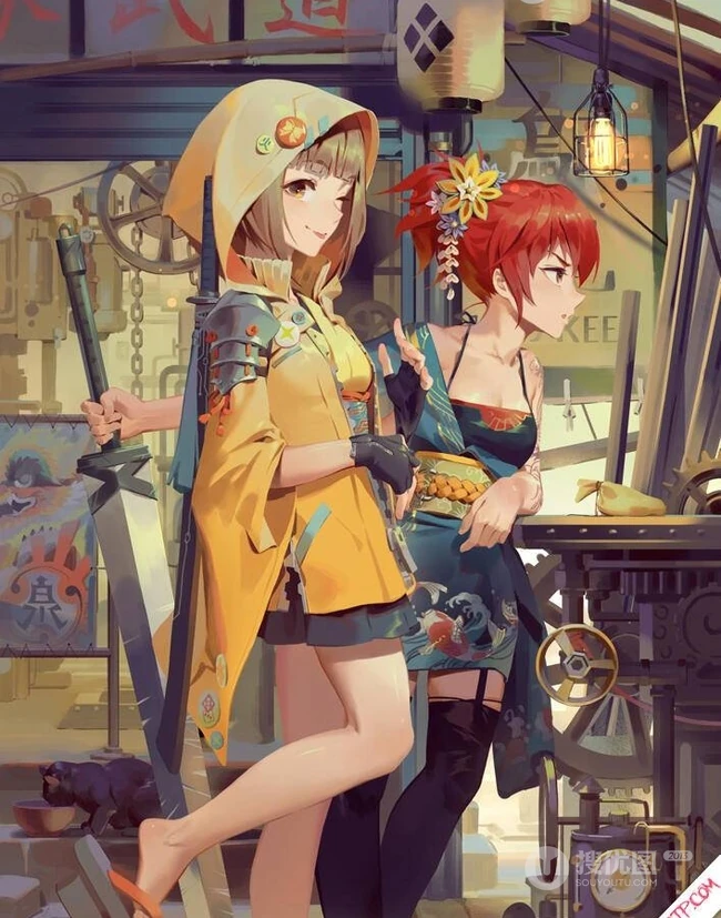 动漫《偶像大师》各女生妹子等人物精选唯美本子图