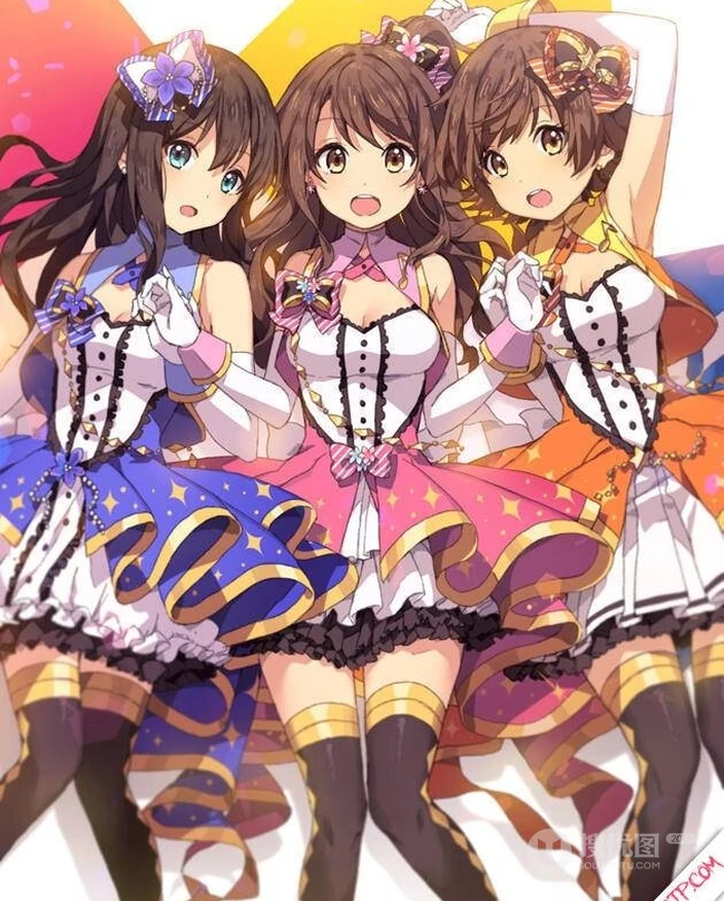 动漫《偶像大师》各女生妹子等人物精选唯美本子图