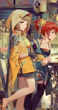 动漫《偶像大师》各女生妹子等人物精选唯美本子图