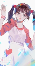 清新不油腻-画师RIMI笔下的手绘动漫女生大图