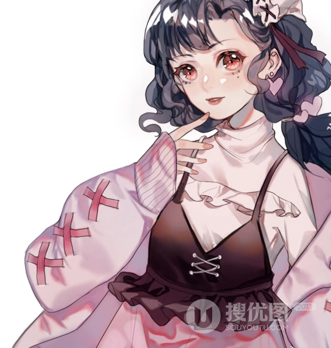 清新不油腻-画师RIMI笔下的手绘动漫女生大图
