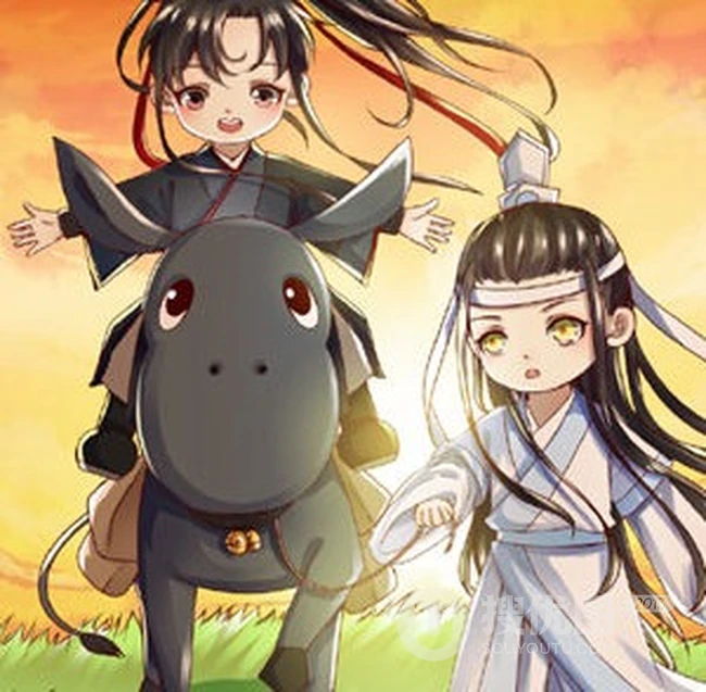 动漫画师弦鱼子超Q版可爱人物和手绘人物图片集